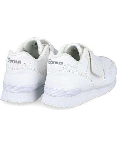 Deportivas de Niña y Niño GORILA 66201 ZAPATILLAS DEPORTIVAS UNISEX BLANCO