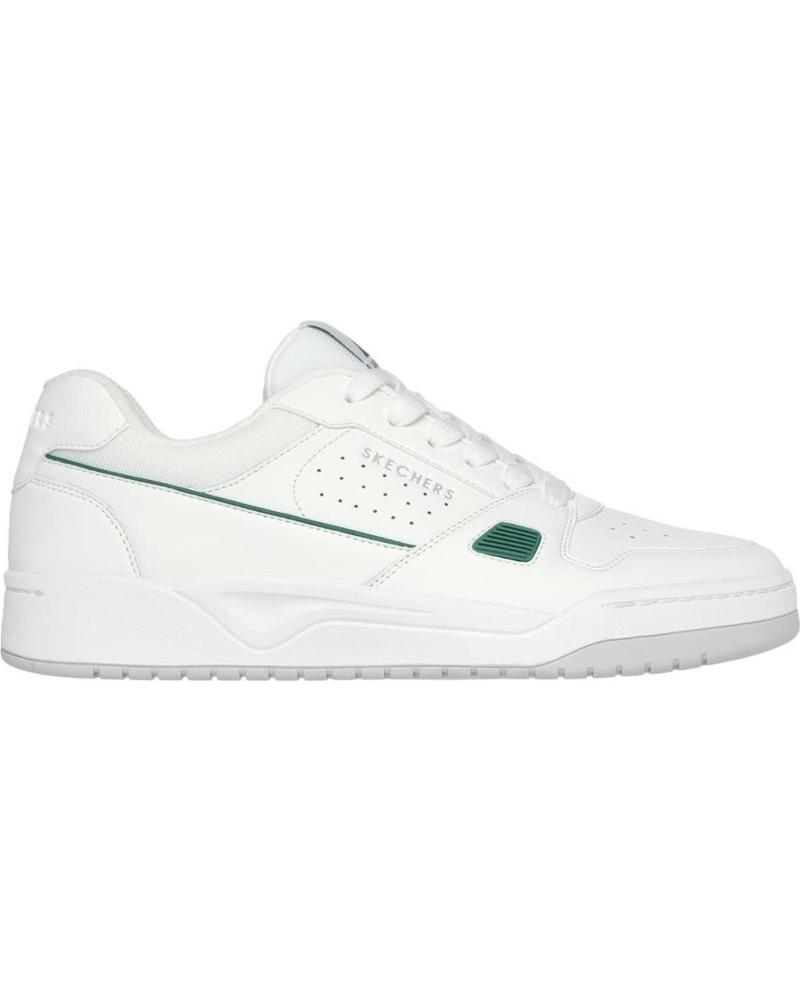 Sportschuhe für Herren SKECHERS KOOPA - TIEBREAK LOW BLANCO