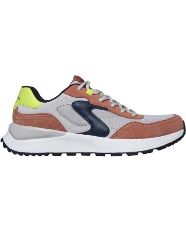 Sapatos de salto de Homem SKECHERS ZAPATILLAS FURY FURY LACE LOW NATURAL GRIS 183265-NTGY GRIS