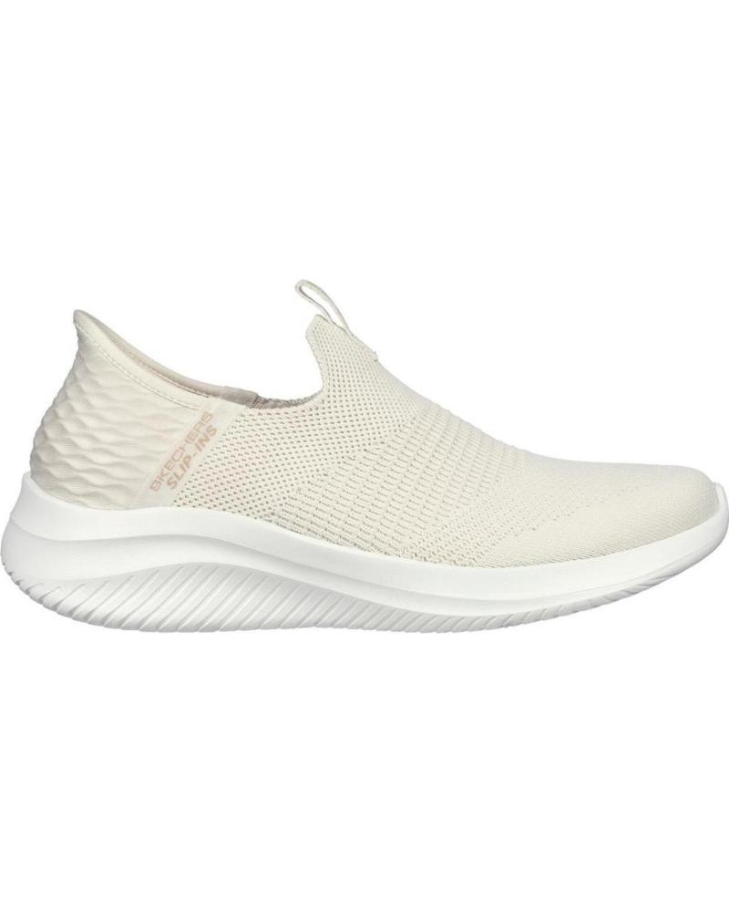 Scarpe sport per Donna SKECHERS SLIP-INS FLEX 3 SMOO BEIG