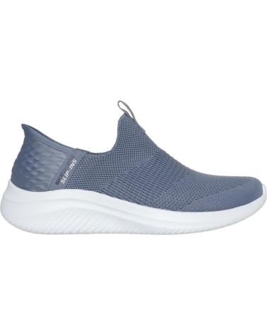 Scarpe-Sport-De-Mujer-SKECHERS-SLIP-INS-FLEX-3-SMOO-AZUL