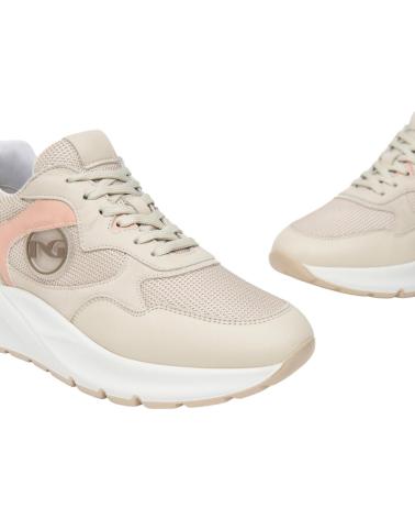 Zapatillas deporte pour Femme NERO GIARDINI VELVET 1039 T DRAGON IVORY 612 E409857D BEIGE