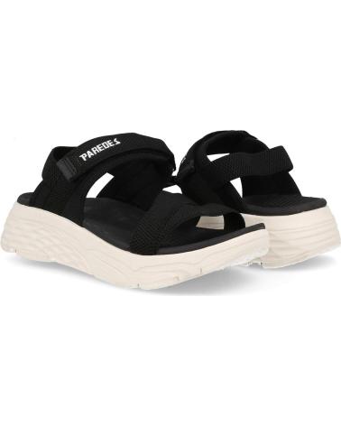 Sandalias de Mujer paredes VS24160 NEGRO