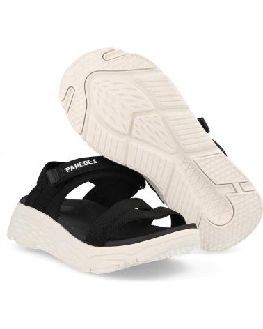 Sandalias de Mujer paredes VS24160 NEGRO