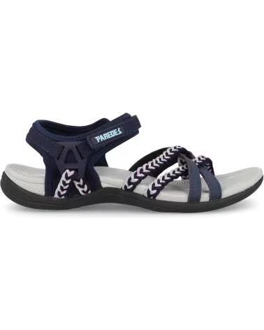 Sandálias de Mulher PAREDES SANDALIAS MUJER COMODIDAD PALLAS  AZUL AZUL AZUL
