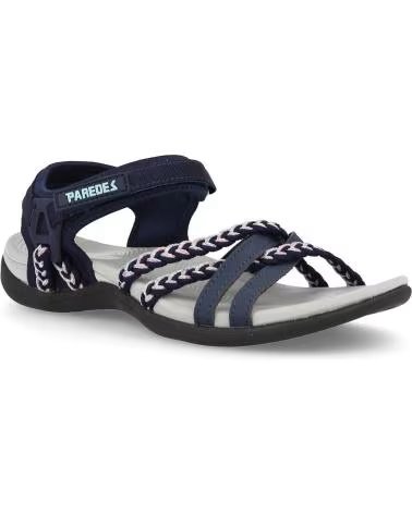 Sandálias de Mulher PAREDES SANDALIAS MUJER COMODIDAD PALLAS  AZUL AZUL AZUL
