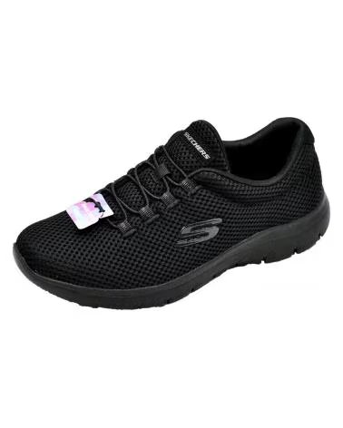 SKECHERS UNO LITE SANDAL-SUNNY STAND BASKETS NOIR NEGRO