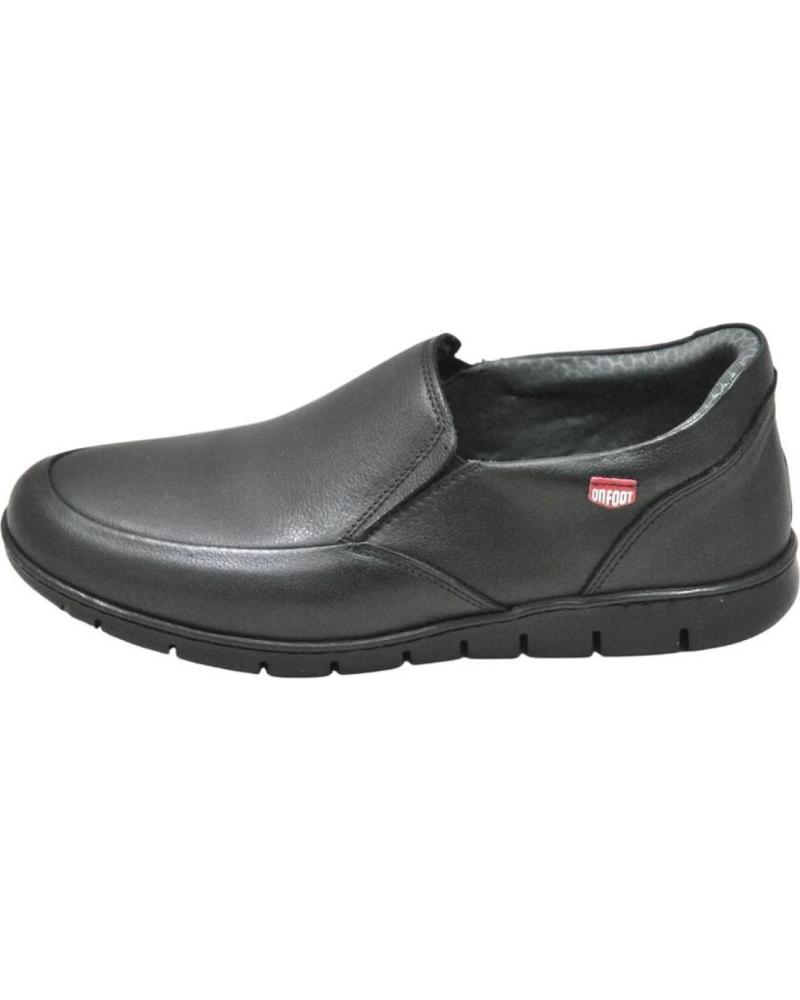 Zapatos de Hombre ON FOOT 8900 MOCASIN PARA PLANTILLAS LABORAL HOMBRE NEGRO