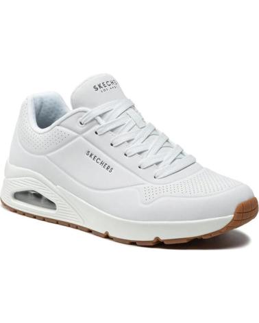 Sportivo per Uomo SKECHERS ZAPATILLAS HOMBRE MODELO UNO - STAND ON AIR COLOR BLANCO WHT