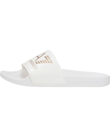 Woman and girl and boy Flip flops EMPORIO ARMANI CHANCLAS ARMANI EA7 XCP001 BLANCO