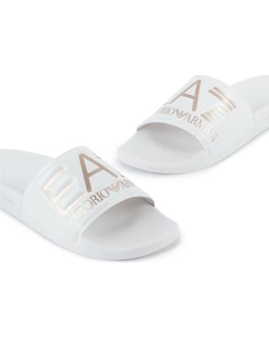 Tongs pour Femme et Fille et Garçon EMPORIO ARMANI CHANCLAS ARMANI EA7 XCP001 BLANCO