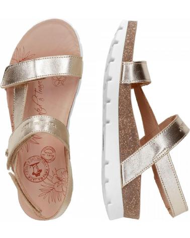Sandalias de Mujer panama jack SELMA SHINE B1 NAPA ORO - GOLD