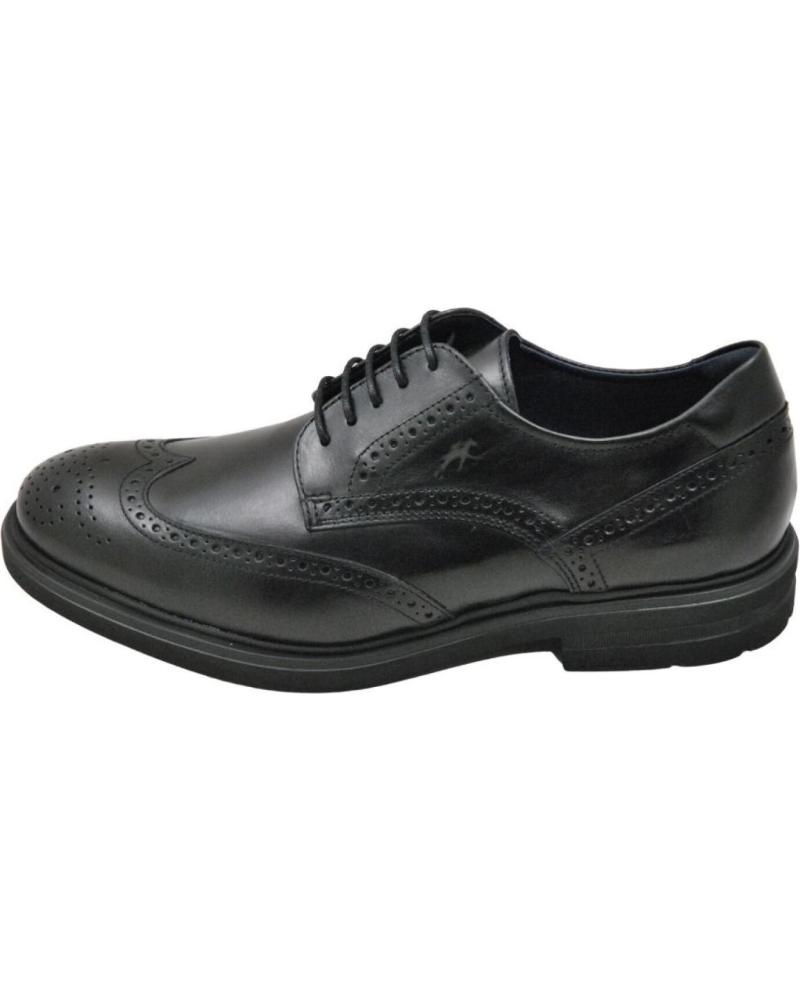 FLUCHOS BELGAS F0628 PELLE NERA NEGRO