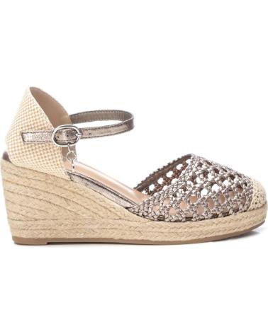 Pantofole per Donna xti VALENCIANA TRENZADA CUNA YUTE 7 CM GRIS