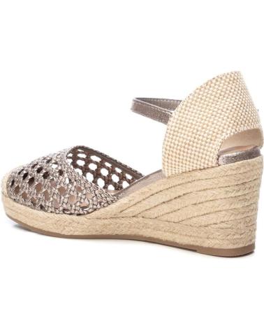 Pantofole per Donna xti VALENCIANA TRENZADA CUNA YUTE 7 CM GRIS