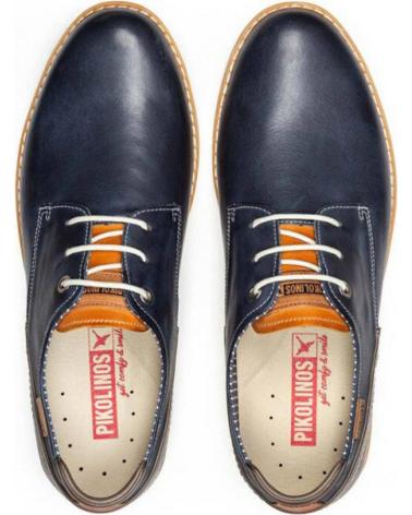 Sapatos de Homem PIKOLINOS 4104C1 ZAPATOS CON CORDONES DE HOMBRE AZUL MARINO AZUL MARINO