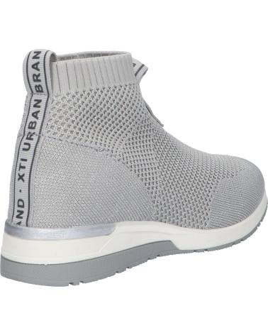 Zapatillas deporte de Mujer y Niña XTI 57986 TEXTIL PLATA