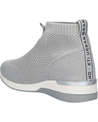 Zapatillas deporte de Mujer y Niña XTI 57986 TEXTIL PLATA
