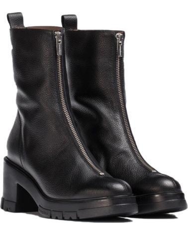 Stivali per Donna 24 HORAS BOTAS PIEL NEGRO WILD NEGRO