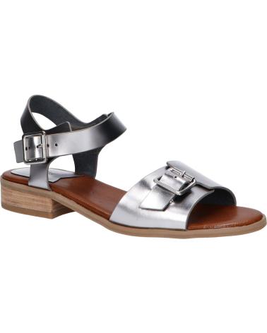 Sandalias de Mujer KICKERS 857921-50 BUCIDI 162 ARGENT FONCé