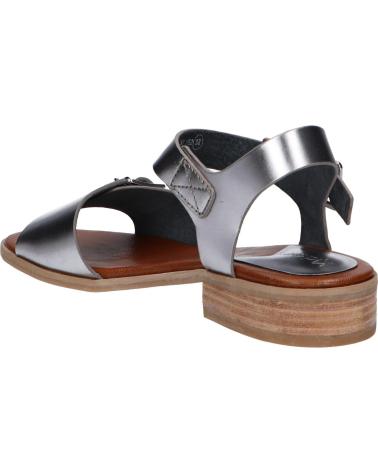 Sandalias de Mujer KICKERS 857921-50 BUCIDI 162 ARGENT FONCé