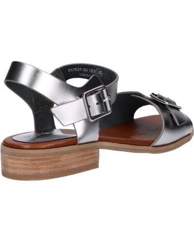 Sandalias de Mujer KICKERS 857921-50 BUCIDI 162 ARGENT FONCé