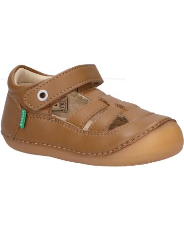 Sandali per Bambina e Bambino KICKERS 611084-10 SUSHY 116 CAMEL CLAIR