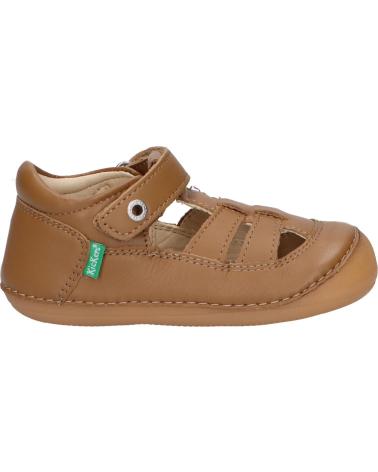 Sandalias de Niña y Niño KICKERS 611084-10 SUSHY 116 CAMEL CLAIR