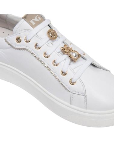 Zapatillas deporte pour Femme NERO GIARDINI CILE SPECCHIO MIRROR OPAC E409975D BLANCO
