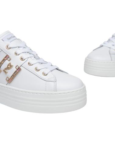 Zapatillas deporte pour Femme NERO GIARDINI SKIPPER ETOILE PU MONOD CAPR E409967D BLANCO