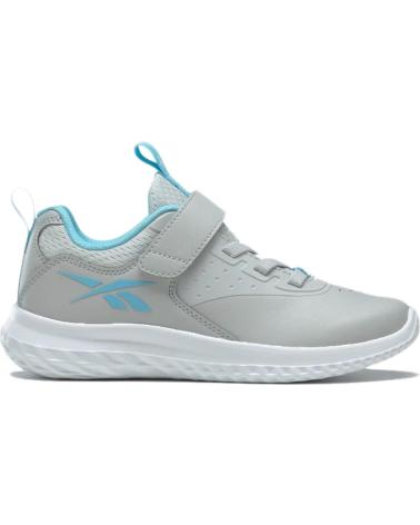 Deportivas de Niña y Niño REEBOK RUSH RUNNER 4 0 SYN ALT ZAPATILLAS SPORTWEAR RUNNING VELCRO GRIS