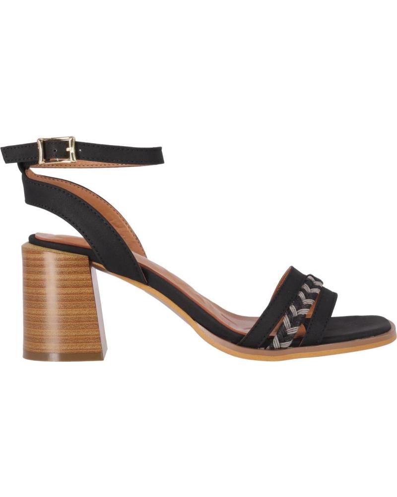 Sandalias de Mujer chika10 CLARITA 01 NEGRO-BLACK