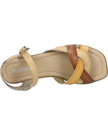 Sandalen für Damen und Mädchen REFRESH 171936 BEIGE