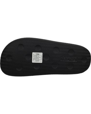 Man and boy Flip flops LEVIS 235652-753-559 NEGRO