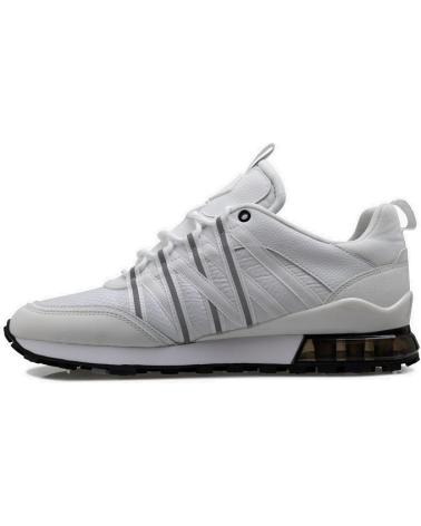 Zapatillas deporte de Hombre CRUYFF FEARIA-REFLECT RIPSTOP-TUMBLED LEATHER CC241083 BLANCO