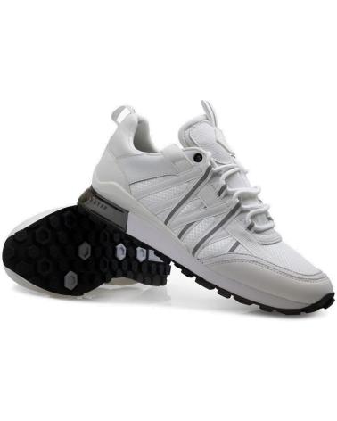 Zapatillas deporte de Hombre CRUYFF FEARIA-REFLECT RIPSTOP-TUMBLED LEATHER CC241083 BLANCO
