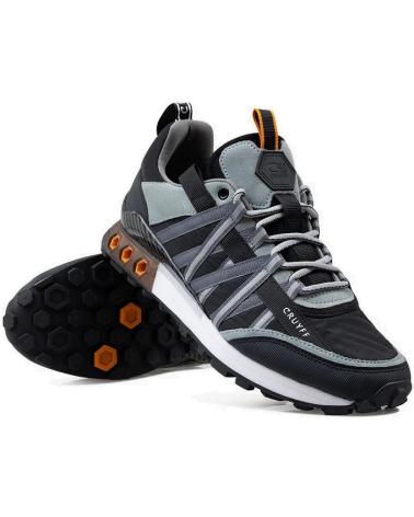 Zapatillas deporte de Hombre CRUYFF FEARIA HEX - TECH - CREPE NYLON-SUEDE CC241080 NEGRO