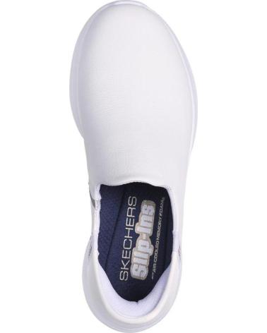 Sapatilhas-De-Mujer-SKECHERS-SLIP-INS-ULTRA-FLEX-BLANCO
