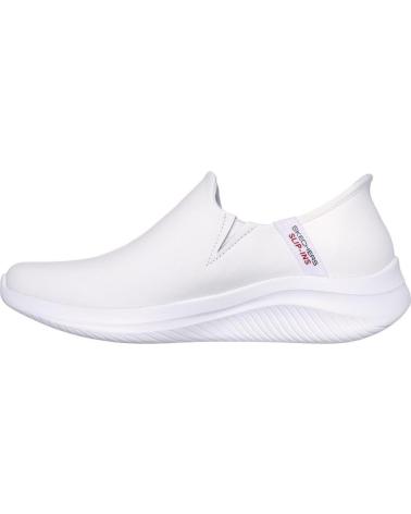 Sapatilhas-De-Mujer-SKECHERS-SLIP-INS-ULTRA-FLEX-BLANCO