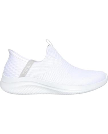 Sapatilhas de Mulher SKECHERS SLIP-INS FLEX 3 SMOO BLANCO