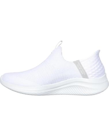 Sapatilhas de Mulher SKECHERS SLIP-INS FLEX 3 SMOO BLANCO