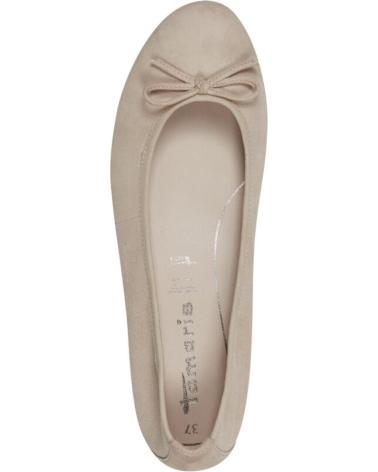 Bailarinas de Mujer TAMARIS BAILARINA PIEL BEIGE DE MUJER 400 BEIGE