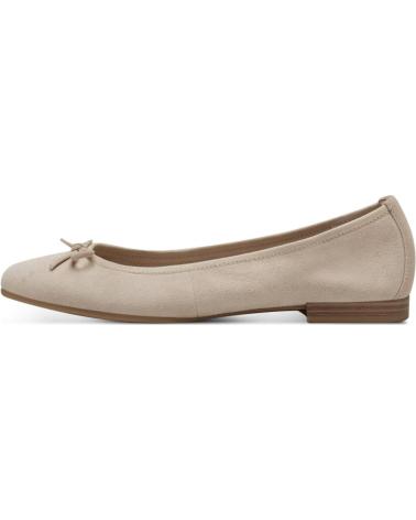 Bailarinas de Mujer TAMARIS BAILARINA PIEL BEIGE DE MUJER 400 BEIGE
