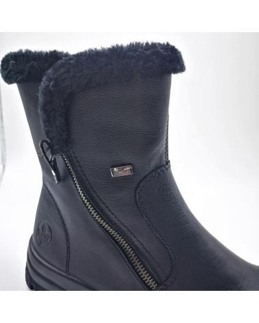 Stivali per Donna RIEKER BOTAS EN PIEL NEGRO CON FORRO DE LANA 00
