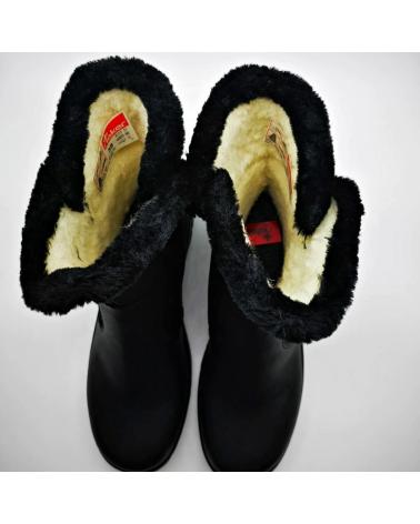 Stivali per Donna RIEKER BOTAS EN PIEL NEGRO CON FORRO DE LANA 00