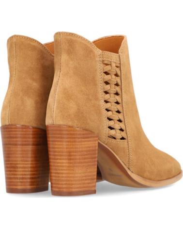 Bottines pour Femme ALPE BOTIN CANA BAJA CON DETALLE LATERAL CUERO