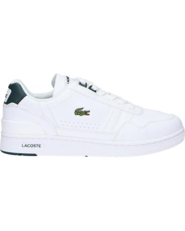 Deportivas-De-Hombre-LACOSTE-42SUJ0004-T-CLIP-1R5-WHT-DK-GRN-BLANCO