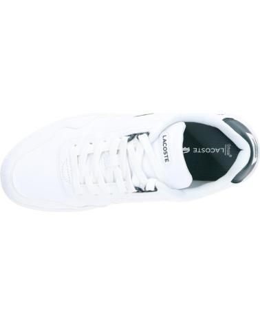 Deportivas-De-Hombre-LACOSTE-42SUJ0004-T-CLIP-1R5-WHT-DK-GRN-BLANCO