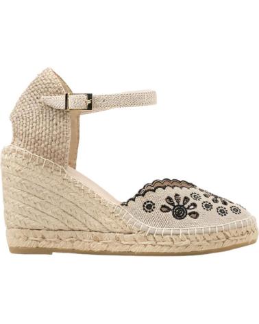 Zapatos de Mujer MACARENA ALPARGATAS MUJER MODELO CARLA39 COLOR BEIS BEIGE BEIGE