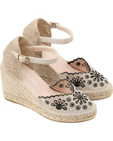 Zapatos de Mujer MACARENA ALPARGATAS MUJER MODELO CARLA39 COLOR BEIS BEIGE BEIGE